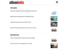 Tablet Screenshot of communities.siliconindia.com